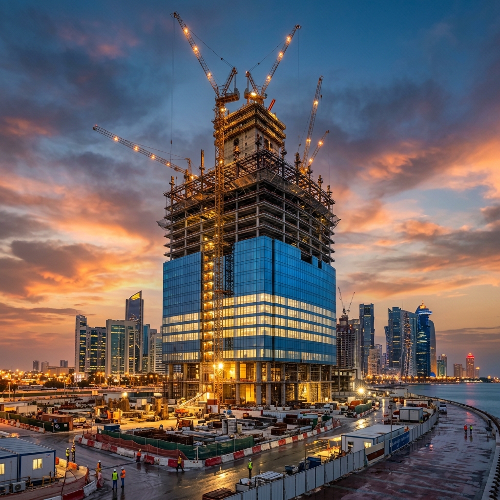 Luxury Doha Construction Site